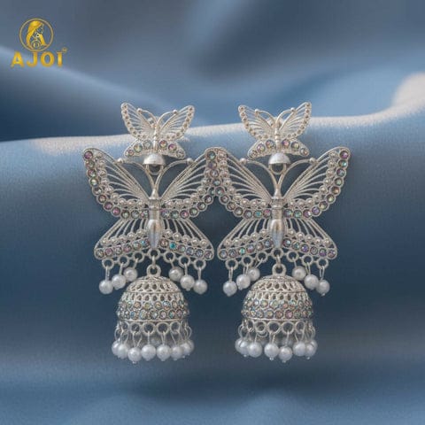 Butterfly Designer Jhumka Earrings