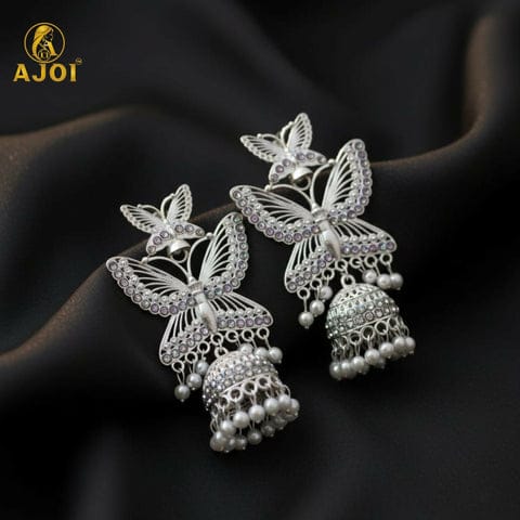 Butterfly Designer Jhumka Earrings